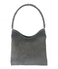 GUCCI（グッチ）の古着「バンブーハンドバッグ」｜ブラック