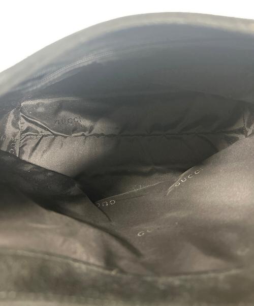 GUCCI（グッチ）GUCCI (グッチ) バンブーハンドバッグ ブラックの古着・服飾アイテム