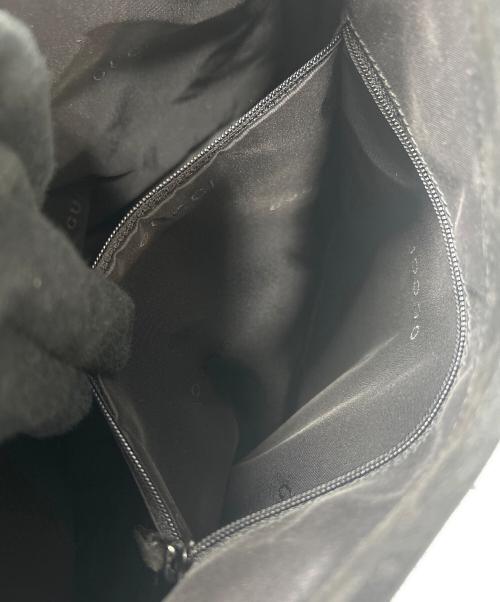 GUCCI（グッチ）GUCCI (グッチ) バンブーハンドバッグ ブラックの古着・服飾アイテム