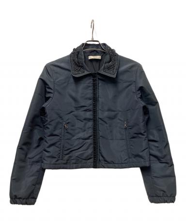 中古・古着通販】PRADA (プラダ) ビーズ装飾付ナイロンジャケット
