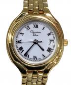 Christian Diorクリスチャン ディオール）の古着「三針クォーツ腕時計」｜ホワイト