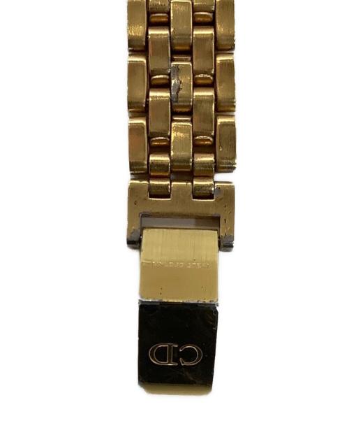 Christian Dior（クリスチャン ディオール）Christian Dior (クリスチャン ディオール) 三針クォーツ腕時計 ホワイトの古着・服飾アイテム
