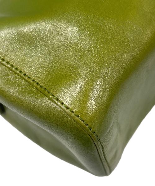 HIROFU（ヒロフ）HIROFU (ヒロフ) ハンドバッグ オリーブの古着・服飾アイテム