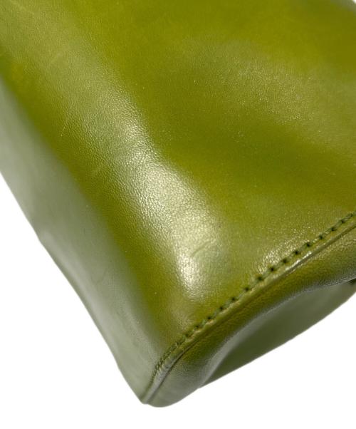HIROFU（ヒロフ）HIROFU (ヒロフ) ハンドバッグ オリーブの古着・服飾アイテム