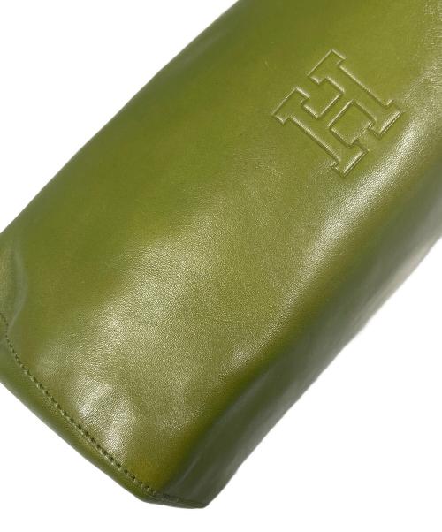 HIROFU（ヒロフ）HIROFU (ヒロフ) ハンドバッグ オリーブの古着・服飾アイテム