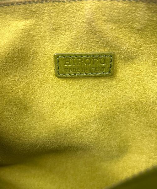 HIROFU（ヒロフ）HIROFU (ヒロフ) ハンドバッグ オリーブの古着・服飾アイテム