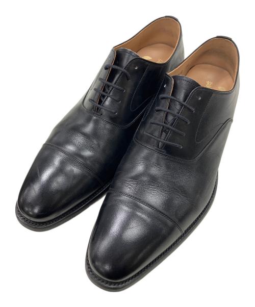 SCOTCH GRAIN（スコッチグレイン）SCOTCH GRAIN (スコッチグレイン) ストレートチップシューズ ブラック サイズ:26の古着・服飾アイテム