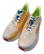 HOKAONEONEホカオネオネ）の古着「ランニングシューズ」｜オレンジ×ホワイト