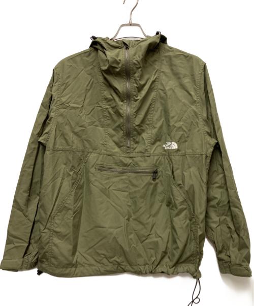 THE NORTH FACE（ザ ノース フェイス）THE NORTH FACE (ザ ノース フェイス) COMPACT ANORAK アノラックパーカー ニュートープ サイズ:Mの古着・服飾アイテム