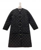 Traditional Weatherwearトラディショナルウェザーウェア）の古着「キルティングコート」｜ブラック