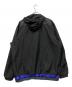 adidas (アディダス) ALL BLACKS (オールブラックス) フーデッドジャケット ブラック×ブルー サイズ:2XL：7000円