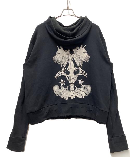 CAVIALE（カヴィアーレ）CAVIALE (カヴィアーレ) ジップパーカー ブラック サイズ:XLの古着・服飾アイテム