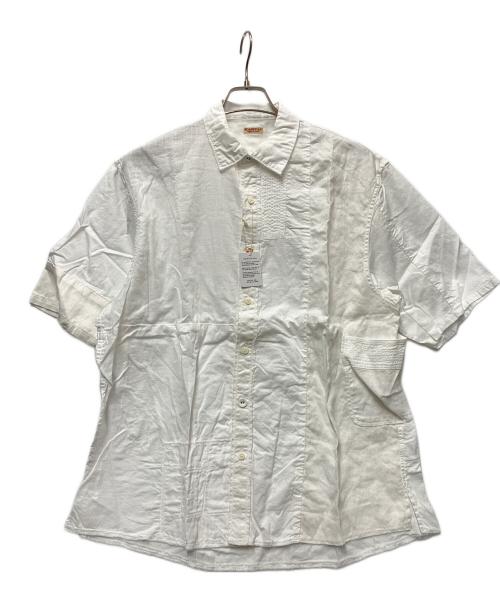 KAPITAL（キャピタル）KAPITAL (キャピタル) 半袖シャツ ホワイト サイズ:3の古着・服飾アイテム