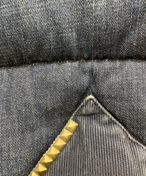 Hysteric Glamour（ヒステリックグラマー）Hysteric Glamour (ヒステリックグラマー) RockyMountainFeatherBed (ロッキーマウンテンフェザーベッド) デニムダウンベスト インディゴ サイズ:Sの古着・服飾アイテム