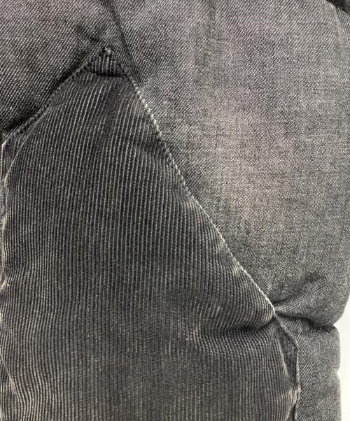 Hysteric Glamour（ヒステリックグラマー）Hysteric Glamour (ヒステリックグラマー) RockyMountainFeatherBed (ロッキーマウンテンフェザーベッド) デニムダウンベスト グレー サイズ:Mの古着・服飾アイテム