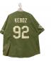 KEBOZ (ケボズ) ベースボールシャツ カーキ サイズ:XL：10000円