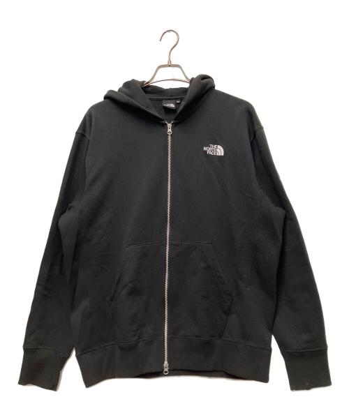 THE NORTH FACE（ザ ノース フェイス）THE NORTH FACE (ザ ノース フェイス) ジップパーカー ブラック×ホワイト サイズ:XXlの古着・服飾アイテム