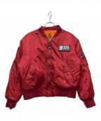 biohazardバイオハザード）の古着「MA-1ジャケット」｜レッド