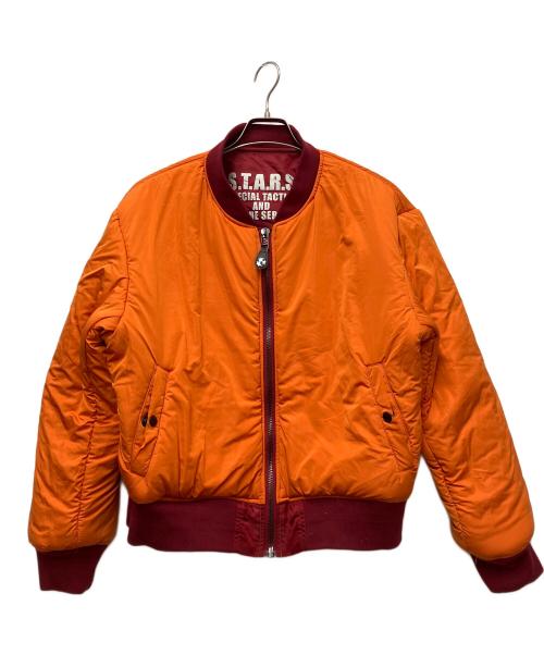 biohazard（バイオハザード）BIOHAZARD (バイオハザード) MA-1ジャケット レッド サイズ:XLの古着・服飾アイテム