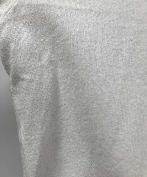PLAY COMME des GARCONS（プレイコムデギャルソン）PLAY COMME des GARCONS (プレイコムデギャルソン) 長袖カットソー ホワイト サイズ:Lの古着・服飾アイテム