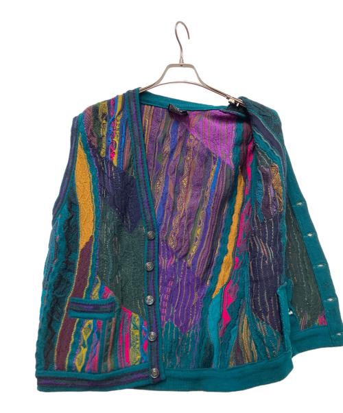 Coogi（クージー）Coogi (クージー) 厚手ニット グリーン サイズ:Mの古着・服飾アイテム