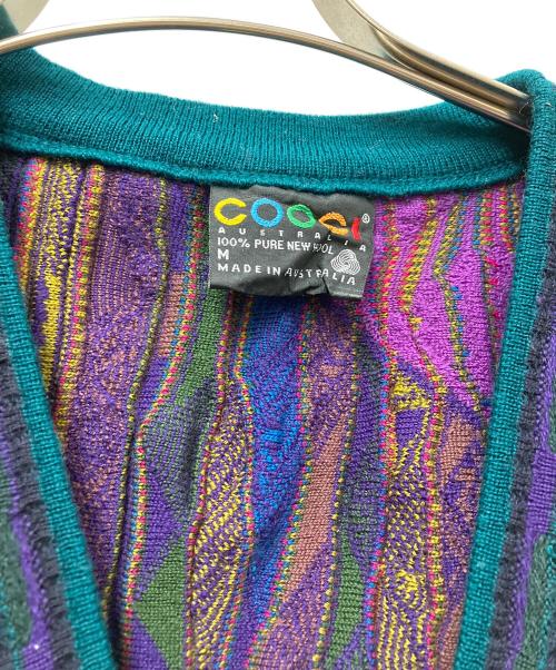 Coogi（クージー）Coogi (クージー) 厚手ニット グリーン サイズ:Mの古着・服飾アイテム