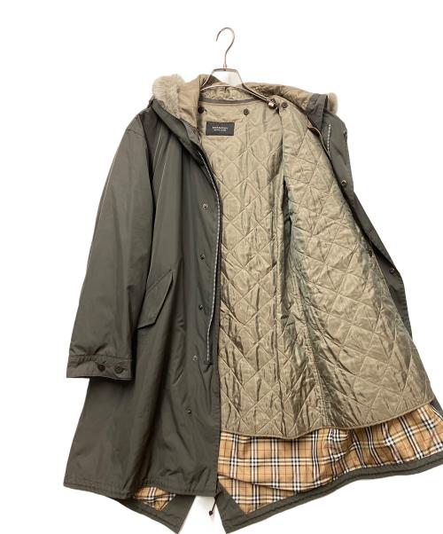 BURBERRY BLACK LABEL（バーバリーブラックレーベル）BURBERRY BLACK LABEL (バーバリーブラックレーベル) ライナー付コート カーキ サイズ:Mの古着・服飾アイテム