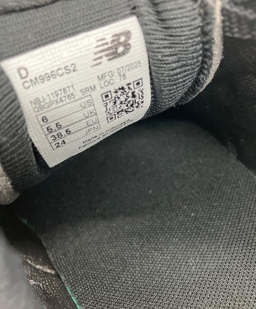 NEW BALANCE（ニューバランス）NEW BALANCE (ニューバランス) 996ブラックスニーカー ブラック サイズ:JPN24の古着・服飾アイテム