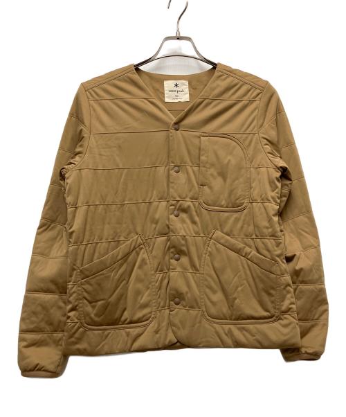 Snow peak（スノーピーク）snow peak (スノーピーク) フレキシブルインスレイテッドカーディガン ブラウン サイズ:2の古着・服飾アイテム