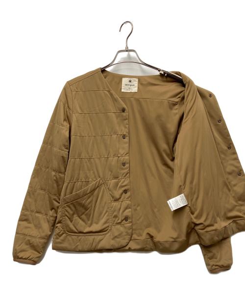 Snow peak（スノーピーク）snow peak (スノーピーク) フレキシブルインスレイテッドカーディガン ブラウン サイズ:2の古着・服飾アイテム