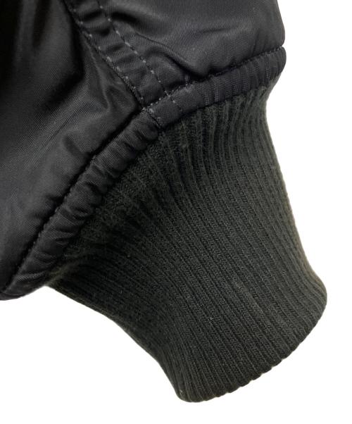 ALPHA（アルファ）ALPHA (アルファ) MA-1ジャケット ブラック サイズ:Lの古着・服飾アイテム