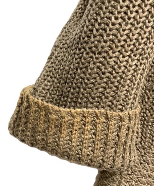 POLO RALPH LAUREN（ポロ・ラルフローレン）POLO RALPH LAUREN (ポロ・ラルフローレン) 厚手カーディガン カーキ サイズ:Lの古着・服飾アイテム