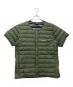 mont-bellモンベル）の古着「スペリオダウン ラウンドネックT」｜オリーブ