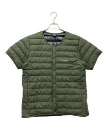 mont-bell（モンベル）の古着「スペリオダウン ラウンドネックT」｜オリーブ