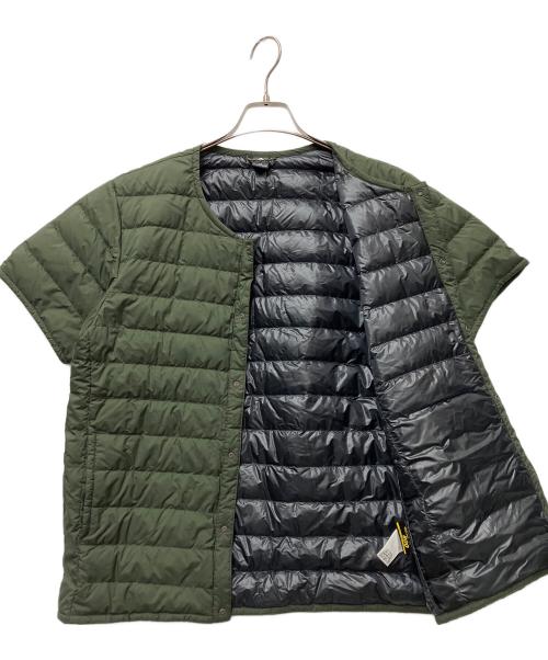 mont-bell（モンベル）mont-bell (モンベル) スペリオダウン ラウンドネックT オリーブ サイズ:Mの古着・服飾アイテム