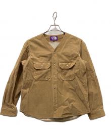 THE NORTHFACE PURPLELABEL（ザ・ノースフェイス パープルレーベル）の古着「長袖シャツ」｜ブラウン