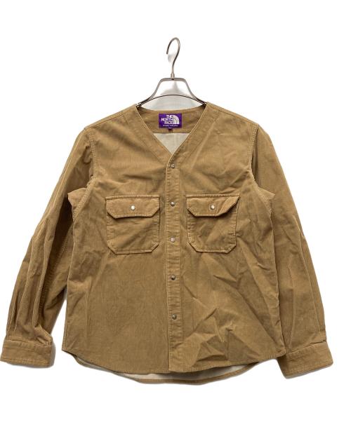 THE NORTHFACE PURPLELABEL（ザ・ノースフェイス パープルレーベル）THE NORTHFACE PURPLELABEL (ザ・ノースフェイス パープルレーベル) 長袖シャツ ブラウン サイズ:W / Mの古着・服飾アイテム