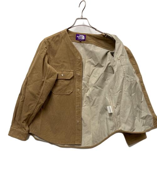 THE NORTHFACE PURPLELABEL（ザ・ノースフェイス パープルレーベル）THE NORTHFACE PURPLELABEL (ザ・ノースフェイス パープルレーベル) 長袖シャツ ブラウン サイズ:W / Mの古着・服飾アイテム