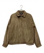 Claiborneクレイボーン）の古着「スウェードジャケット」｜ブラウン