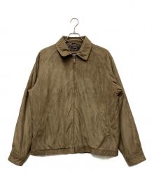 Claiborne（クレイボーン）の古着「スウェードジャケット」｜ブラウン