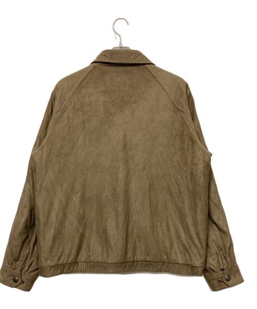 Claiborne（クレイボーン）Claiborne (クレイボーン) スウェードジャケット ブラウン サイズ:Lの古着・服飾アイテム