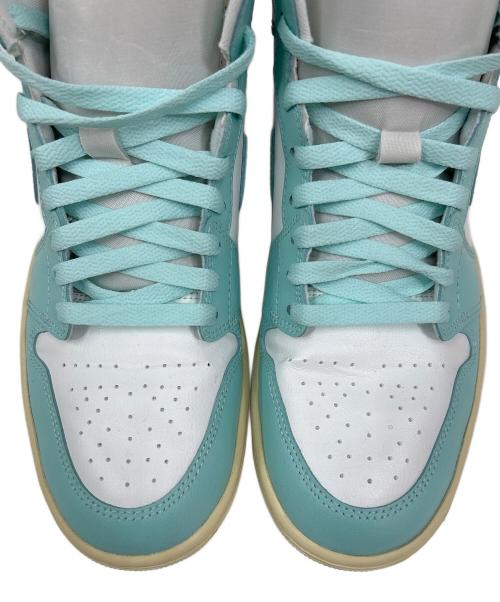 NIKE（ナイキ）NIKE (ナイキ) AIR JORDAN 1 グリーン×ホワイト サイズ:27cmの古着・服飾アイテム