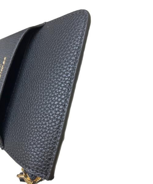 EMPORIO ARMANI（エンポリオ アルマーニ）EMPORIO ARMANI (エンポリオ アルマーニ) カードケース ブラックの古着・服飾アイテム