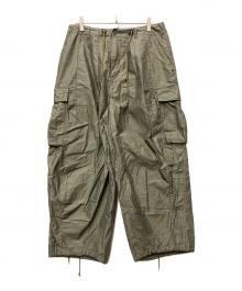 Needles（ニードルズ）の古着「H.D.PANT」｜カーキ