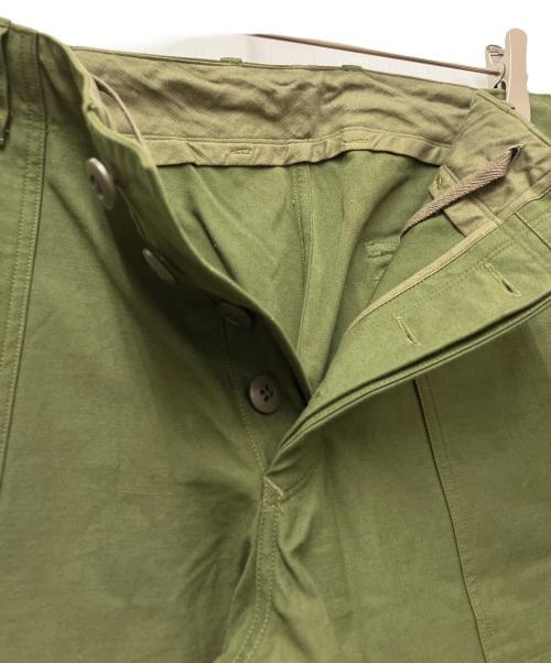 maillot（マイヨ）maillot (マイヨ) ベイカーパンツ グリーン サイズ:3	の古着・服飾アイテム