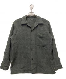 COMOLI（コモリ）の古着「長袖シャツ」｜グレー×グリーン