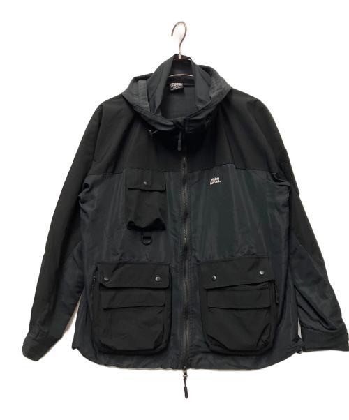 Abu Garcia（アブガルシア）Abu Garcia (アブガルシア) フィッシングパーカー ブラック サイズ:Mの古着・服飾アイテム
