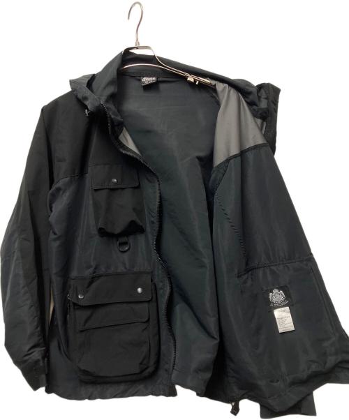 Abu Garcia（アブガルシア）Abu Garcia (アブガルシア) フィッシングパーカー ブラック サイズ:Mの古着・服飾アイテム
