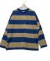 maillot（マイヨ）の古着「長袖カットソー」｜ベージュ×ブルー