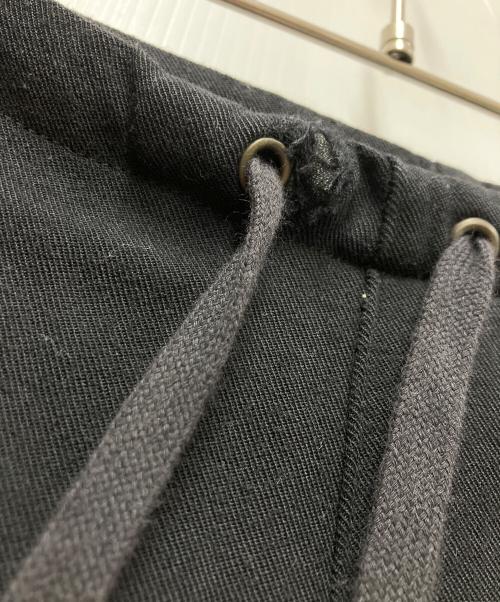 ANN DEMEULEMEESTER（アンドゥムルメステール）ANN DEMEULEMEESTER (アンドゥムルメステール) ストレートパンツ ブラック サイズ:XSの古着・服飾アイテム